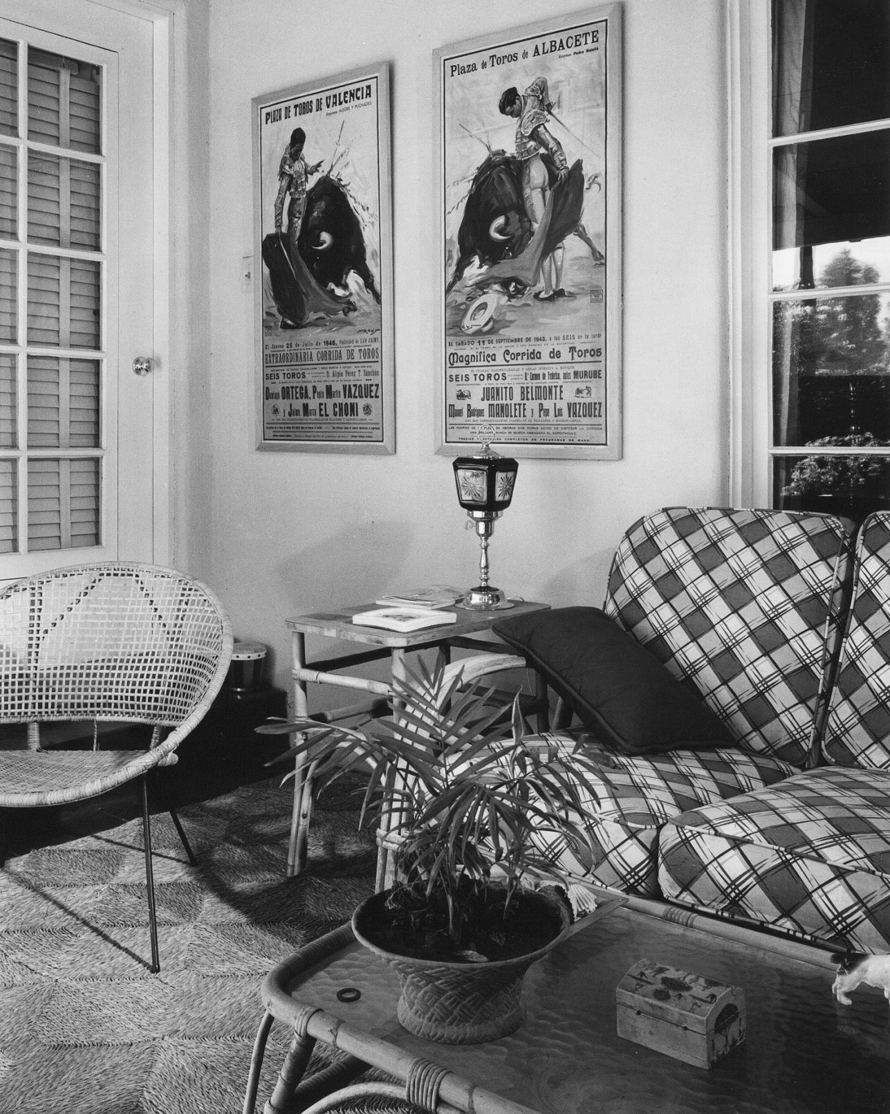 1959 Tucson home photos: Camel footprints all over